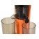 JM4600/Or juicer, Schnekovaya, 150 watts, 0.5/0.5 l, 70 rpm, black-orange