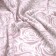 Blanket, size 100 × 118 cm, rose print, dusty rose