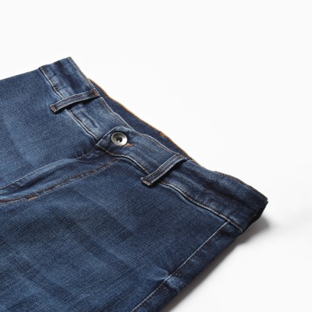 Pants women's jeans minku slim fit Blue Blue, Rr. 40 (height 168)-13