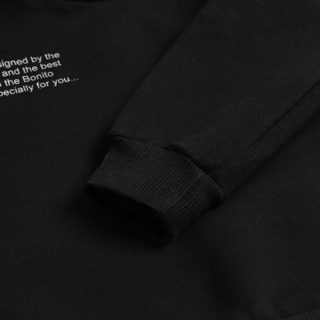 Set for a boy (sweatshirt, trousers), black color, height 104 cm-3