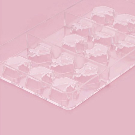 Form for chocolate and sweets “Designer”, 14 cells, 20 × 12 × 2.5 cm, cell 2.8 × 2.8 × 0.8 cm-4