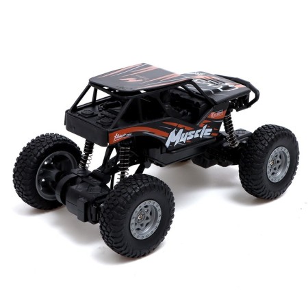Radio -controlled jeep "Krauler", 1:20, works on the battery, color orange color-2