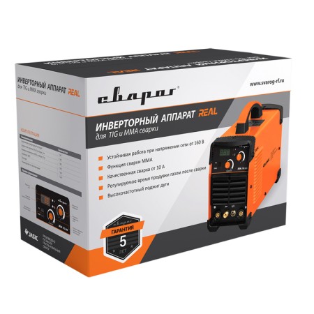 Svarog Inverter Svarog Tig 200 "Real" W223, 7 kW, 200A, 220V-5