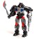 Gorilla robot, with metal elements, is transformed
