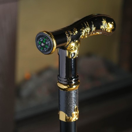 Souvenir product cane with a dagger, blade 31cm, length 88cm-2