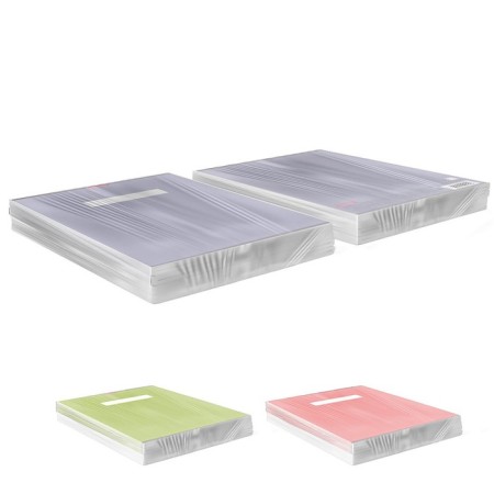 A4 notebook, 96 sheets in the Erichkrause Unicolor Bright, cover coated cardboard, offset unit, whiteness 100%, mix-6
