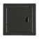 Examinated Luke "Vento" DR1010, 100 x 100 mm, with a pen, plastic, gray