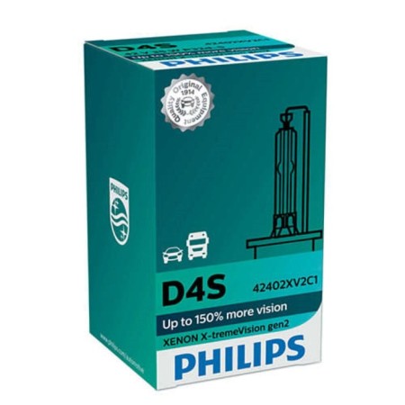 Xenon lamp Philips X-Tremevision, D4S, 42 V, 35 W, P32D-5-1