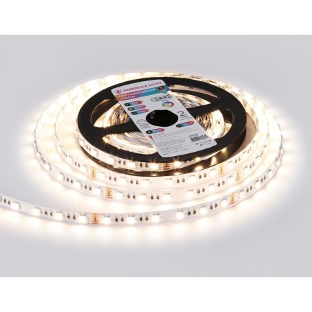 Ambrella GS4401, 5 m, IP20, 5050, 60 LED/m, 10 W/m, 24V, RGB with warm white light-4