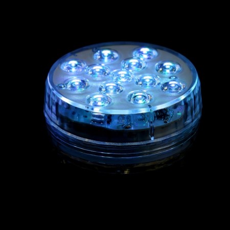Submarine lamp, 13 LED, 4 W, IP68, RGB, timer, from batteries 3*AAA (not in the set)-1