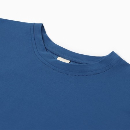 T-shirt shortened female Minaku Oversize Fit: Color Electro, Rr. 44-5