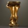 Figure with Kashpo "Titan" bronze, 40x73x42cm