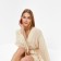 Women's dress Minaku: Summer Time Milk color, size 46-48