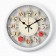 Wall clock, series: interior, discrete move, d-37 cm, aa