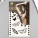 Black "Butterfly" tattoo on the body 25x15 cm