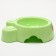 Limited feeding bowl 28 x 23 x 8 cm, green
