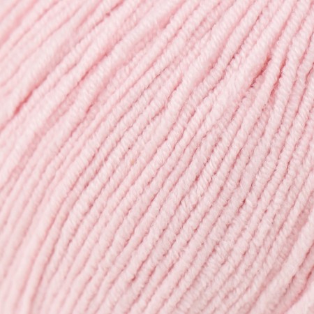 Jeans yarn 55% cotton, 45% acrylic 160m/50g (18 pale pink)-2