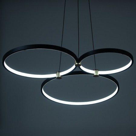 Lanas lamp LED 150W black-gold 86x70x3.3 cm Bayerlux-3