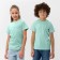 Children's Minaku T -shirt, turquoise color, height 98 cm