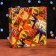 Self -assembly box "New Year's Post", 16 x 16 x 3 cm