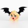 Hairpins for hair ears "Wings", black, 2 pcs, 11 x 12 cm