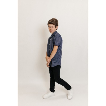 Surchachka upper for ISEE boys, height 134-140 cm, blue color-11