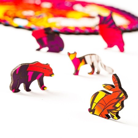 Figure puzzle "Fox" s-4