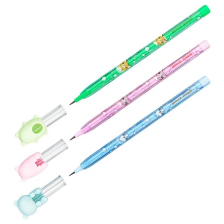 Pencil Chernographic Segment Multi-Pulti "Beasts", with Lastik Topper, mix-2