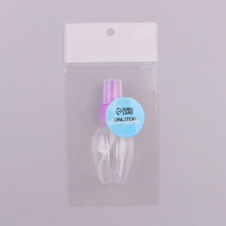 A bottle for storage, with a sprayer, 45 ml, color mix/transparent-7