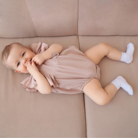 Body Children's Minaku, beige color, height 62-68-3