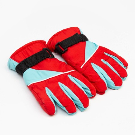 Winter Children's Minaku gloves, color red/blue, rr 16 (18 cm)