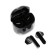 Wireless headphones K20, TWS, inserts, BT 5.0, 35/260 mAh, transparent, black