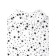 Women's blouse with a star print CONTE Elegant, size XL, color White, Black
