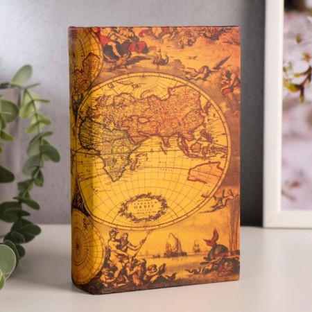 Safe-book wood "Geography" 17x11x5 cm