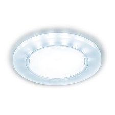 Lumina -built spot Ambrella Standard Spot GX53 Spot G214 Wh/Ch/CLD with LED strip, GX53, color chromium