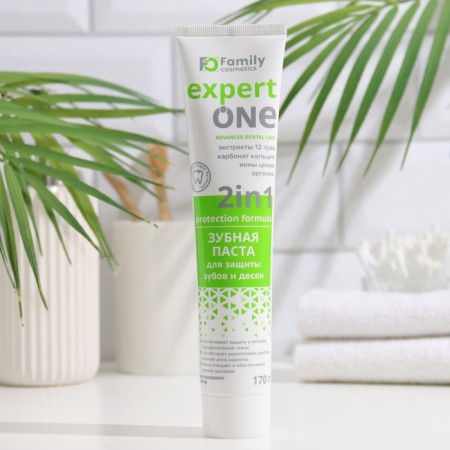 Expert One Family Cosmetics toothpaste to protect teeth and gums, 170 ml-1