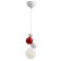 Luigi lamp LED 7W 3000-6000K white-red 12x29-129 cm