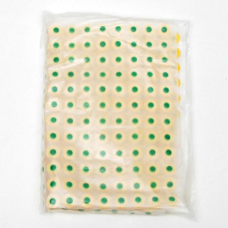 The Kuznetsova applicator, 384 spines, spanbond, 50 x 75 cm, yellow.-4