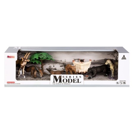 Set of figures "World of Wild Animals", 8 figures-14