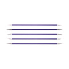 Knitting needles aluminum sock zing Knitpro, 20 cm/3.75 mm 47038