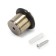 Door stop U302AB, D = 27 mm, h = 40 mm, bronze color