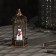 LED figure "Snowman in the rotunda" 6.3 × 14 × 6.3 cm, plastic, batteries AG13x3, glow warm white