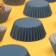 Baking shape blue, 3.5 x 2 cm