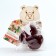 Marmalade with natural raspberries, 80 g (4 pcs. X 20 g).