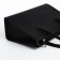 Female bag Textura, tout, average size, black color