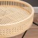 Koffee table wicker "Onis" YS-011, 48x49cm