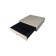 Fort 5k cash box, three -position castle, white color