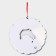 Decorative luminous jewelry (suspension) "New Year's Wreath" 32x31 cm