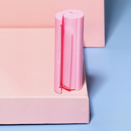 Leaf soap, in roll, d 2.3 × 9 cm, 120 cm, pink color-3