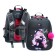 School backpack 38 x 30 x 16 cm, ergonomic back, stavia "anime with a toy, gray